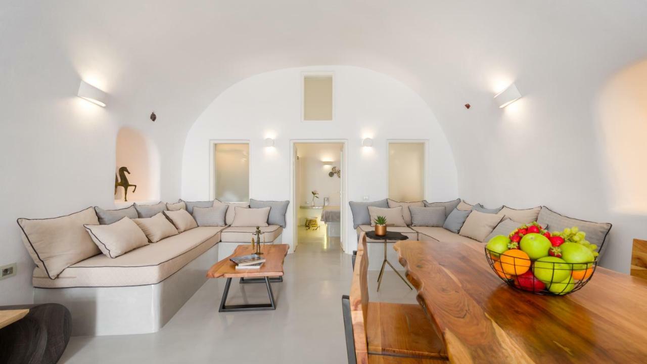 Antrum Cave Villa Imerovígli Eksteriør bilde